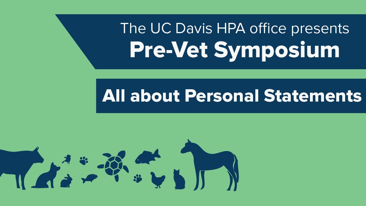 best vet school personal statements