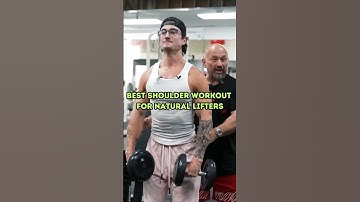 The Ultimate Shoulder Workout for Natural Lifters #shorts #bodybuilding #fitness