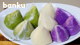 Banku 3 Ways Low Carb, Healthy, Mostly Vegetables Resembles Original Banku Swallow
