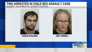 Columbus County couple arrested and charged with child sex crimes