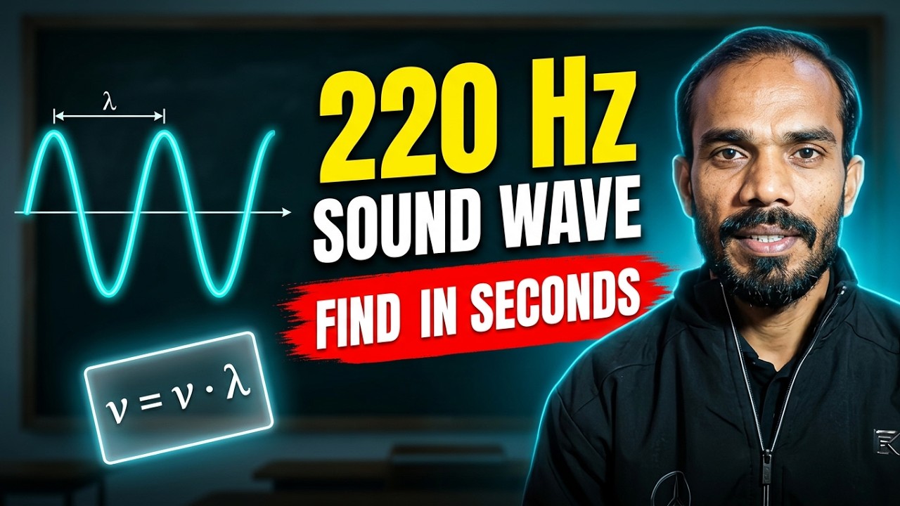 Calculate the wavelength of a sound wave whose frequency is 220 Hz ...