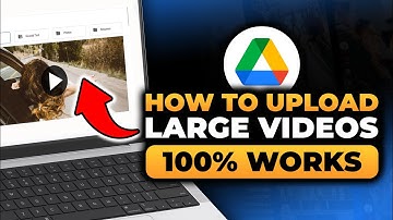 How To Upload Large Videos On Google Drive (FAST & EASY) | Upload Large Video To Google Drive