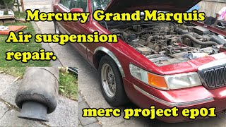 1999 Mercury Grand Marquis | Air Suspension Service | Merc Project EP01