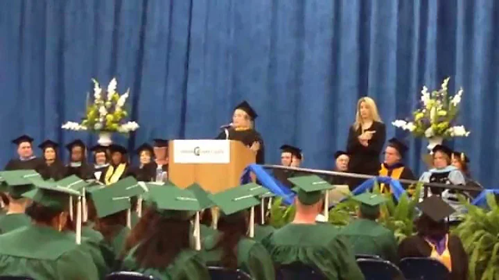 Wendi Kelly Keynote Speaker 2014 CLC GED Graduation