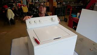 CLOTHES STILL WET AFTER SPIN CYCLE - WHIRLPOOL/KENMORE DIRECT DRIVE WASHER REPAIR