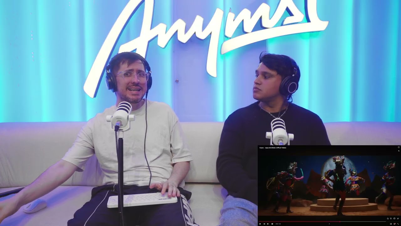 [Reacción] Cazzu - Jujuy Estrellado (Official Video) | ANYMAL LIVE 🔴