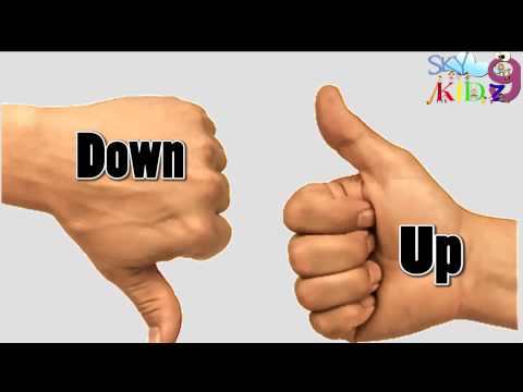 opposite words rhymes English rhymes for children Pre school rhymes