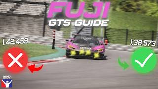 HOW TO DO FUJI IN iRacing | GT Sprint Track Guide &amp; Tips
