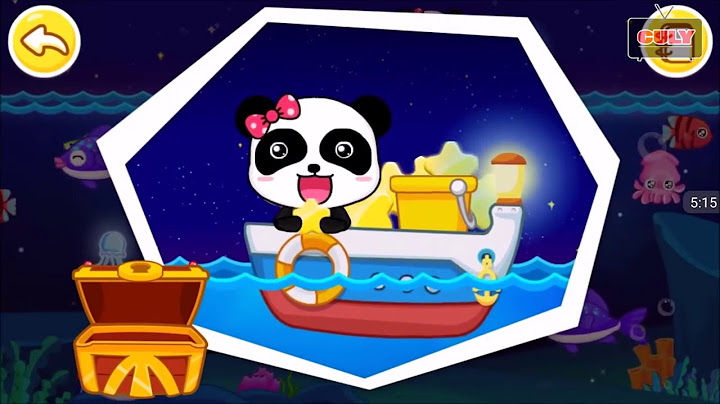 Hướng dẫn chơi game câu cá cùng gấu trúc panda