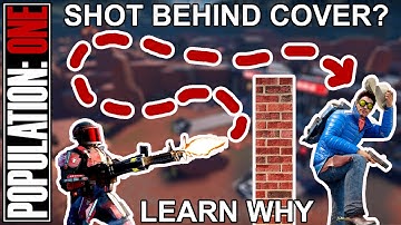 RadFox University: Dying Behind Cover / Shot / Being Exposed Lesson. Tutorial | POPULATION: ONE