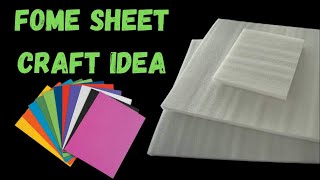 || Foam Sheet flower Basket IDEA || Home Decor IDEA ||