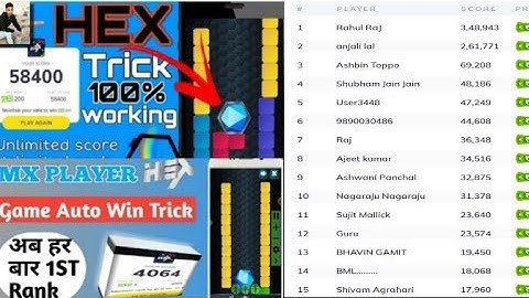 hex mx player 👍👍hex mx player hack ❤️❤️#Sunil Tak official Mx player Hack Trick 2021