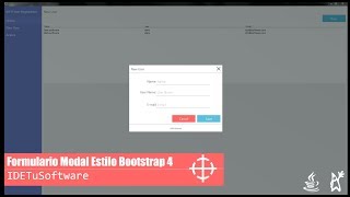 Formulario Modal Estilo Bootstrap en Java Swing | | #FactorySystem #Java #Netebeans