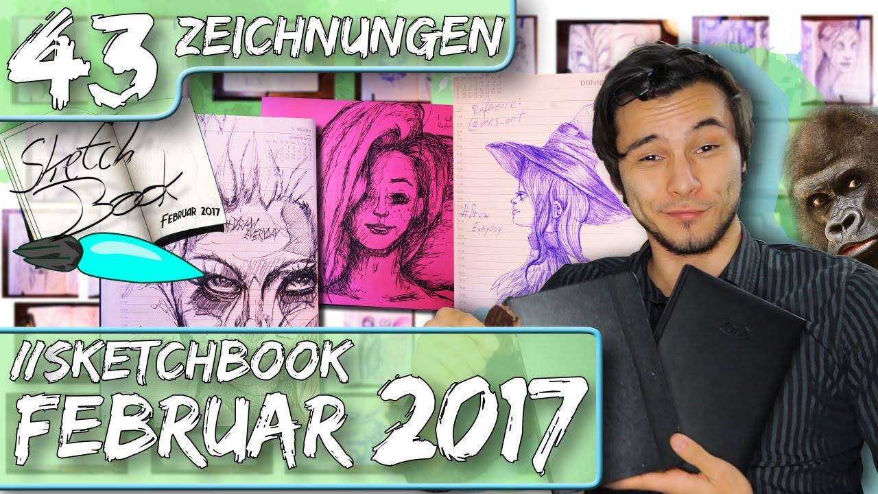 #DrawEveryday - Februar 2017 // Gutmensch - #DrawEveryday - Februar 2017 // Gutmensch