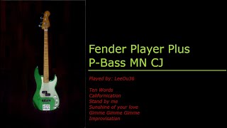 Fender Player Plus P-Bass MN CJ screenshot 1