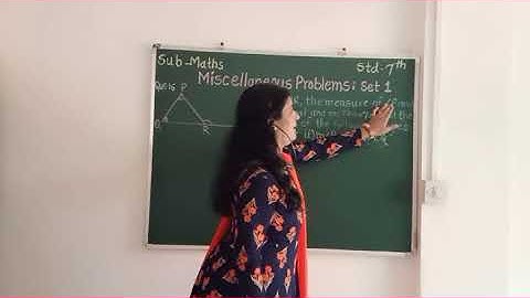 Std - 7th , Sub - Maths, Miscellaneous problems: set 1, Que.no. 13 to 16, Page no. 61 and 62