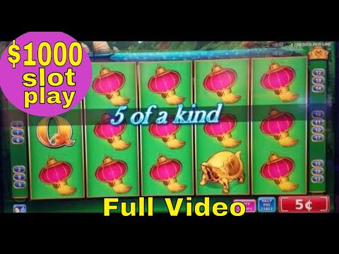 $1000 At China Shores Slot Machine,Worst Bonuses With Max Bet ! Live Slot Play | FULL VIDEO