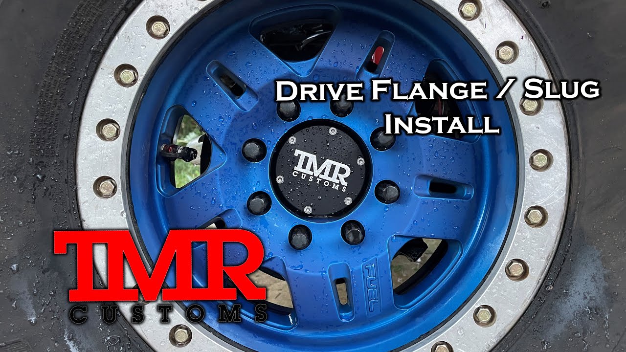 TMR Custom Drive Flange / Slugs Install YouTube