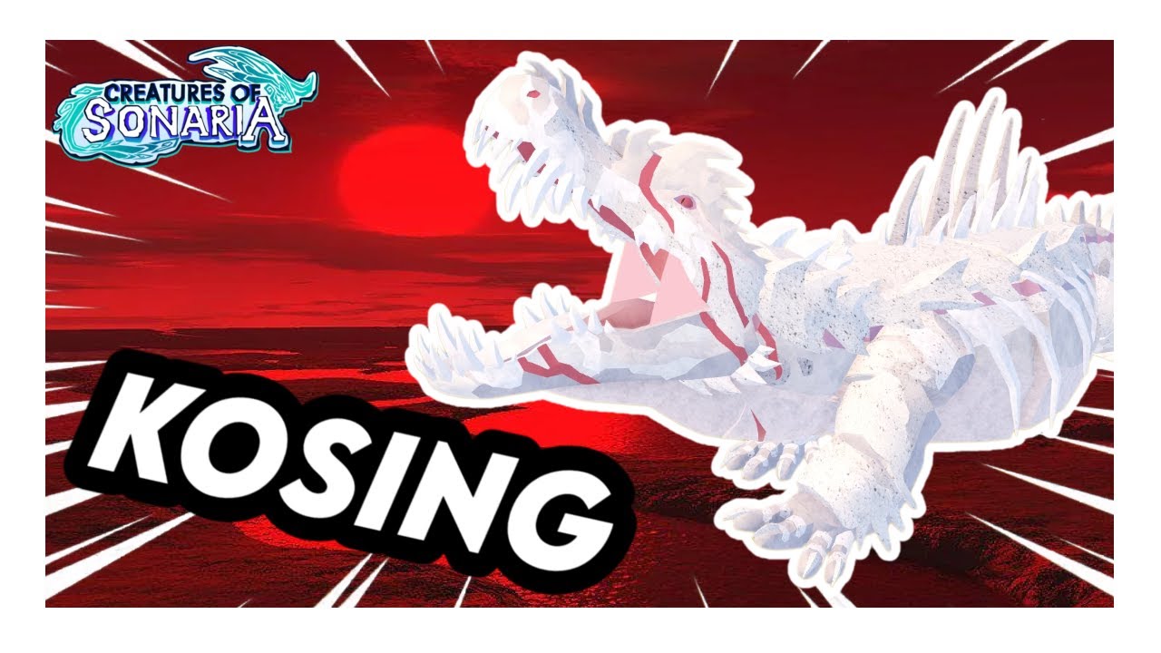 Killing Players As A SARCOSIRIS In Creatures of Sonaria!