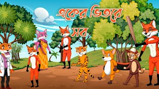 একের ভিতরে সব | All in one| #cartoon #animation #banglacratoon #joke #cartoonvideo #siyalergolpo