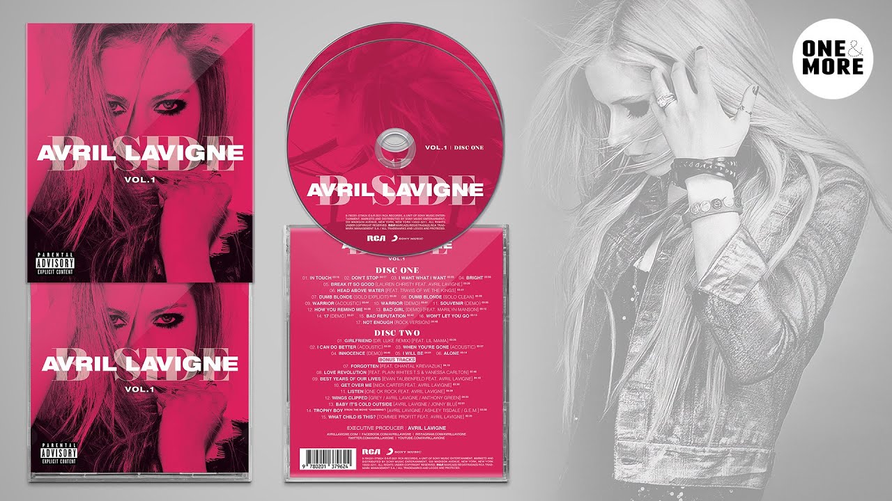 AVRIL LAVIGNE B Side Unreleased Collection VOL 1 2CD 2021 YouTube avril-lavigne-b-side-unreleased-collection-vol-1-2cd-2021-youtube