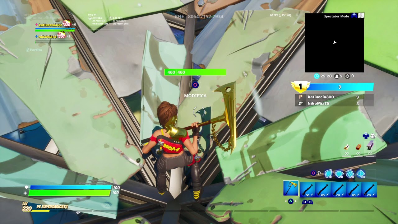 1 v 1 con i caccia assieme a nikomia