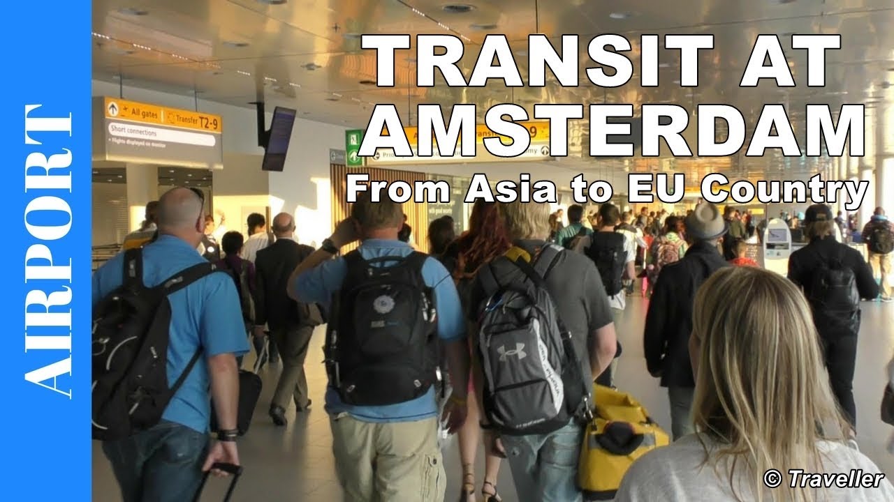 Transfer At Amsterdam Airport Schiphol Connection Flight At