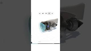 Jet engine: CAD file to 3D presentation ✈️ screenshot 5