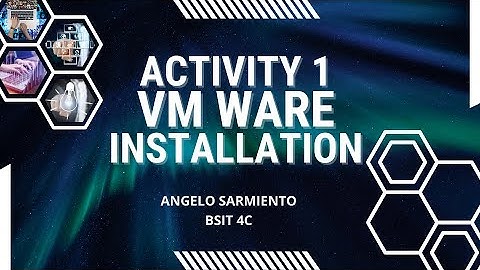 Activity 1 | VMware Installation by Angelo Sarmiento