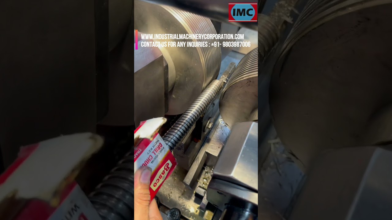 Bar Thread Rolling Machine 2 Roll | Precision Threading for Industrial Bars