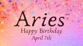 ✨HAPPY BIRTHDAY APRIL 7TH ARIES | TAKE THE LEAP OF FAITH