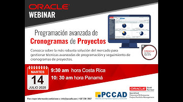 Programación avanzada de Cronogramas de Proyectos