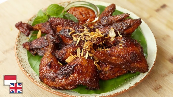 Ayam bakar kecap dengan lapisan bumbu manis gurih