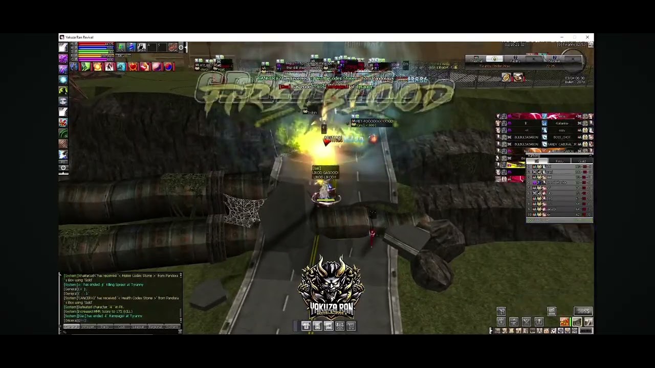 YAKUZA RAN EP 9 | KOTH 32 vs 32 GUILD vs GUILD TYRANNY WAR🔥 