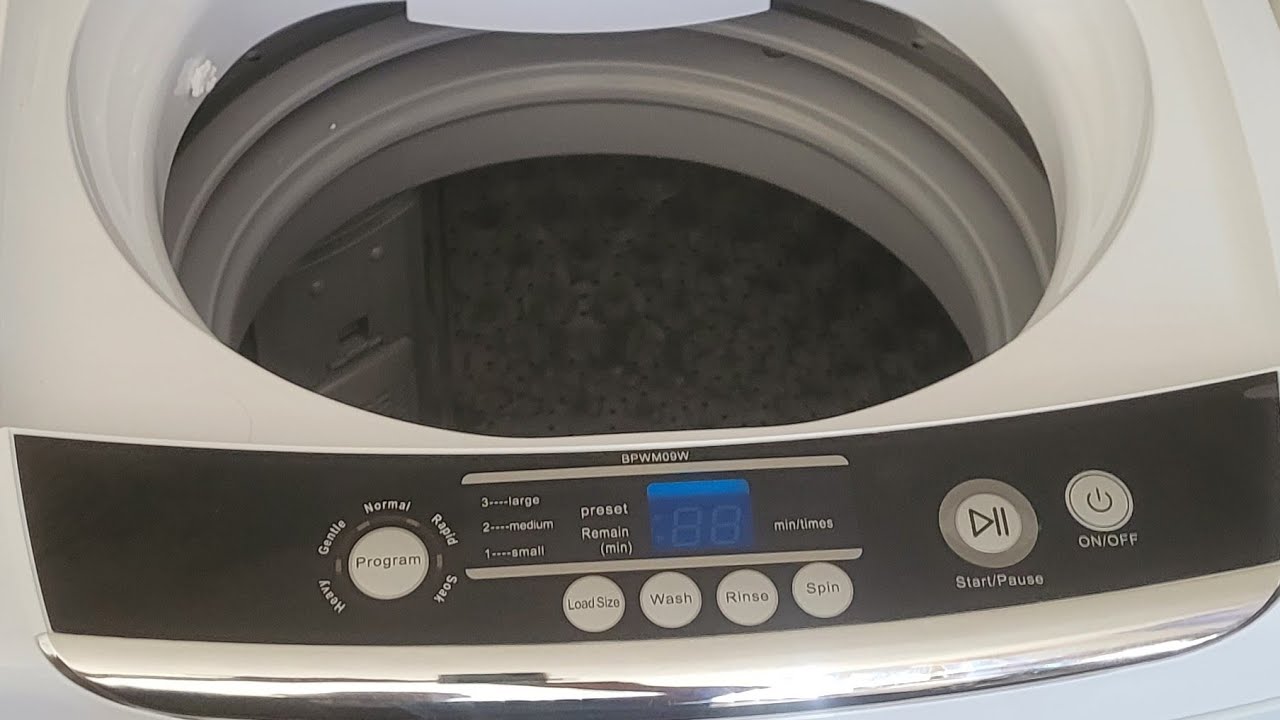 BLACK + DECKER 0.9 CU.FT PORTABLE WASHING MACHINE YouTube