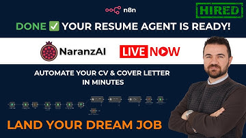 This AI Tailors Your Résumé in Minutes — Boost Interviews with NaranzAI Resume Agent