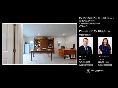 1562 Wyndham Court Road, Santa Ana, CA home video tour