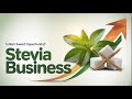 Hindi: Could Stevia Spark India&#39;s NEXT BIG Business Revolution?