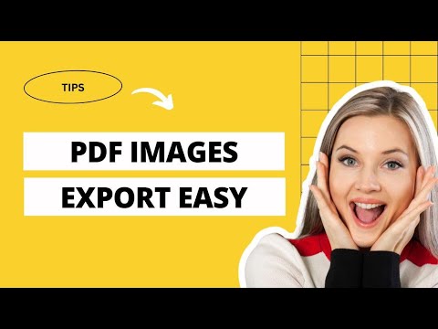 How to export images from pdf. Very easy work