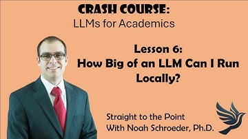 Academics: How to pick a local LLM and local LLM speed testing