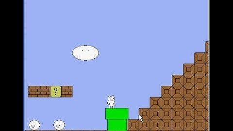 Syobon Action / Cat Mario - Level 1 Speedrun