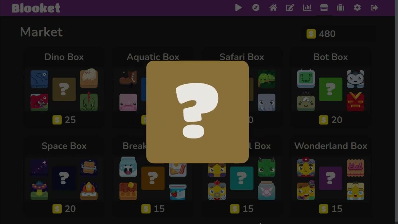 Opening 1 Dino Box In Blooket (Day 1) YouTube