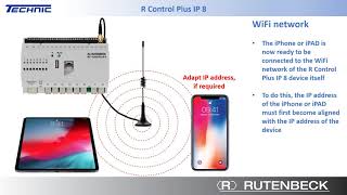 R-Control Plus IP 8 : Access for an iPhone or an iPAD screenshot 4