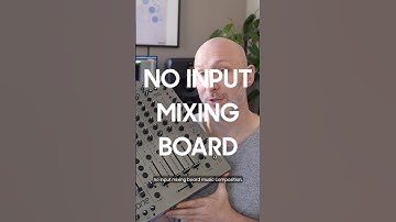 No input mixing board exploration