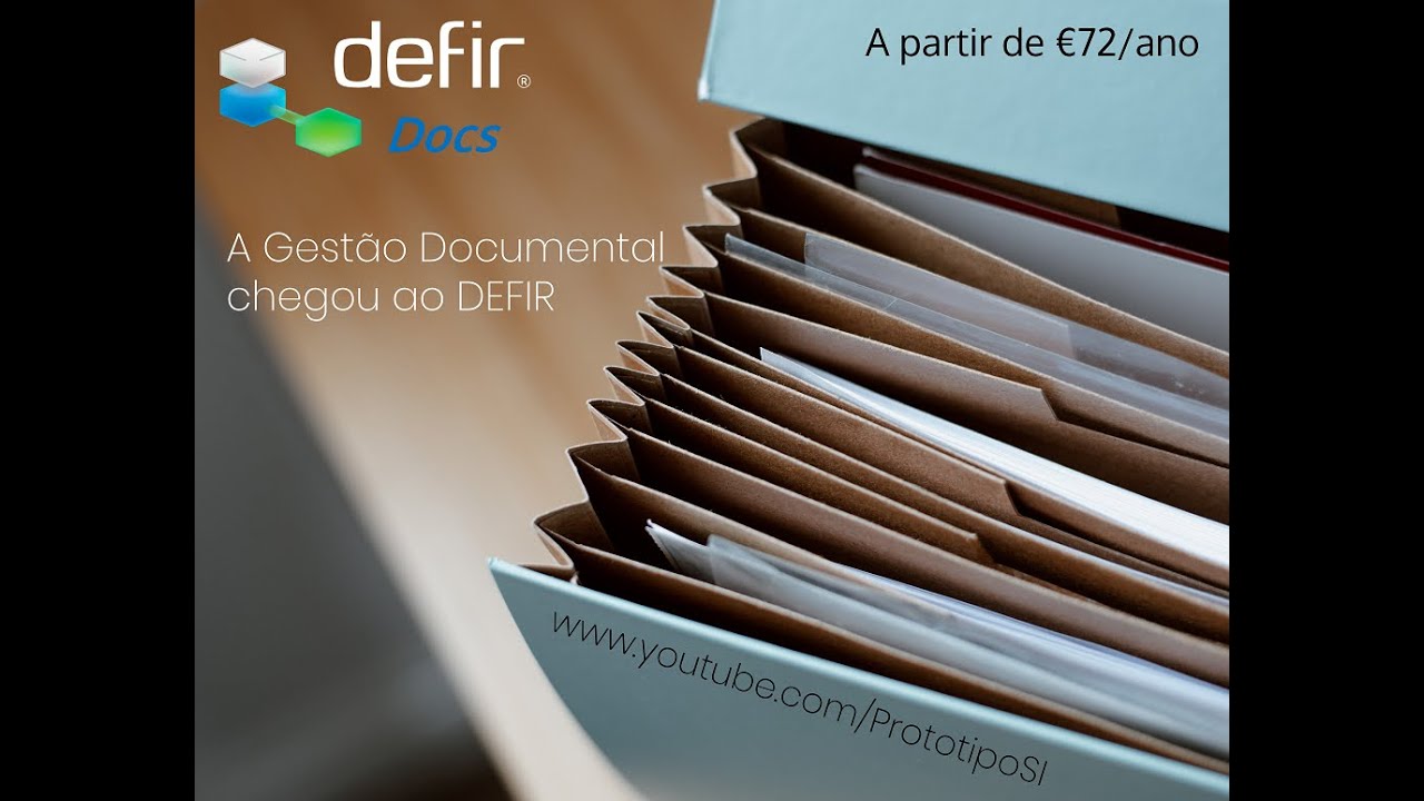 DEFIR DOCS - Software de Gestão Documental - YouTube