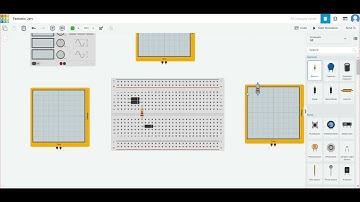 Design for the AC/DC power supply on Tinkercad