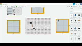 Design for the AC/DC power supply on Tinkercad
