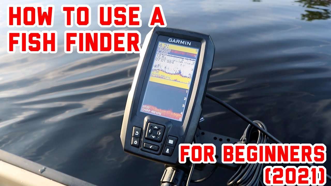 How To Use a Fishfinder For Beginners! (Garmin Striker Plus 4CV) YouTube