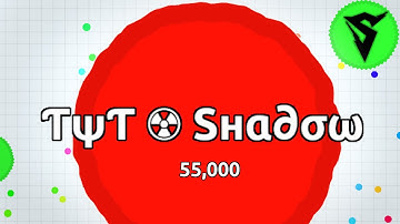 ƬψƬ ☢ Sнα∂σω IS BACK!? 55,000 Mass Agario Highscore Gameplay // Agar.io TYT