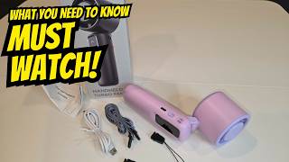 Check Out This Portable Handheld Turbo Fan!!!